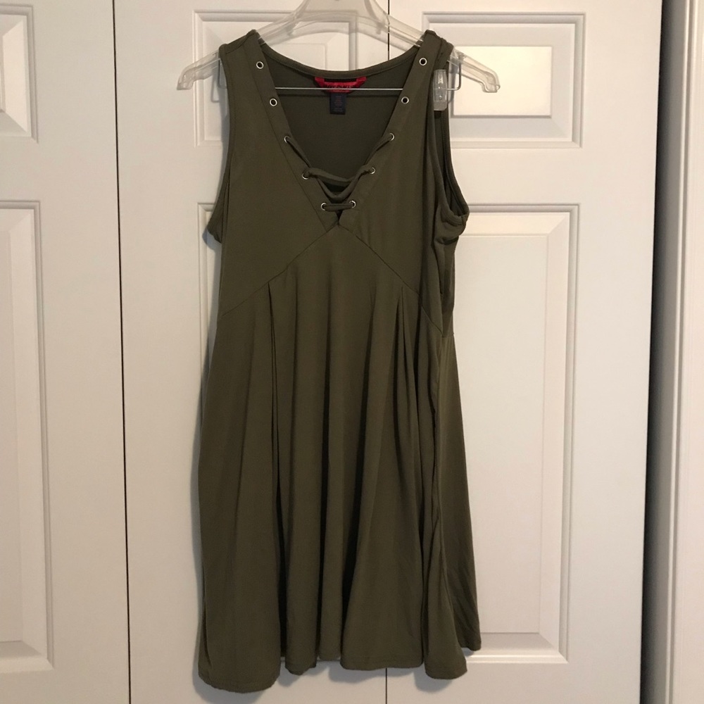 Soft Olive Green Dress